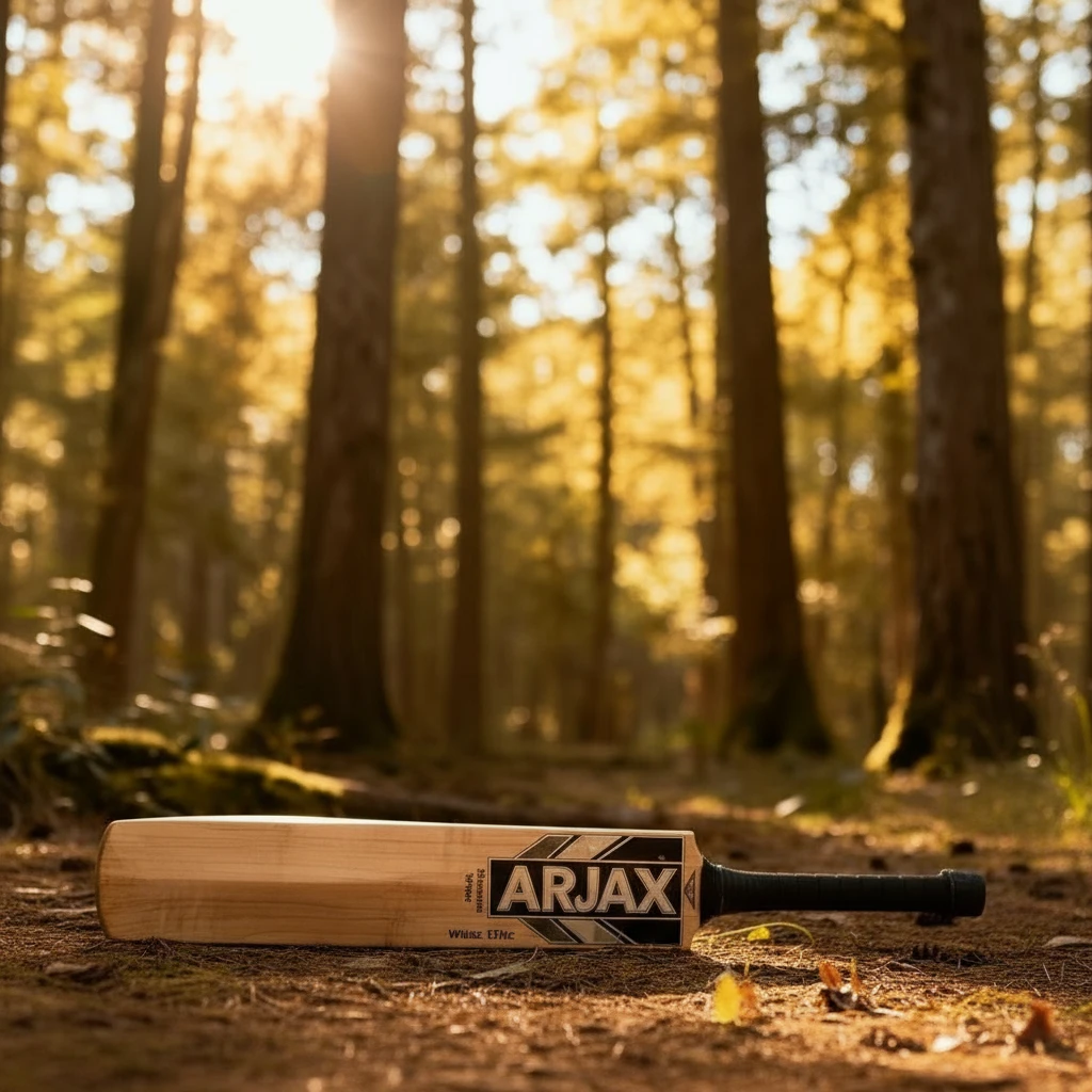 Diamond Willow Elite Cricket Bat Lay View